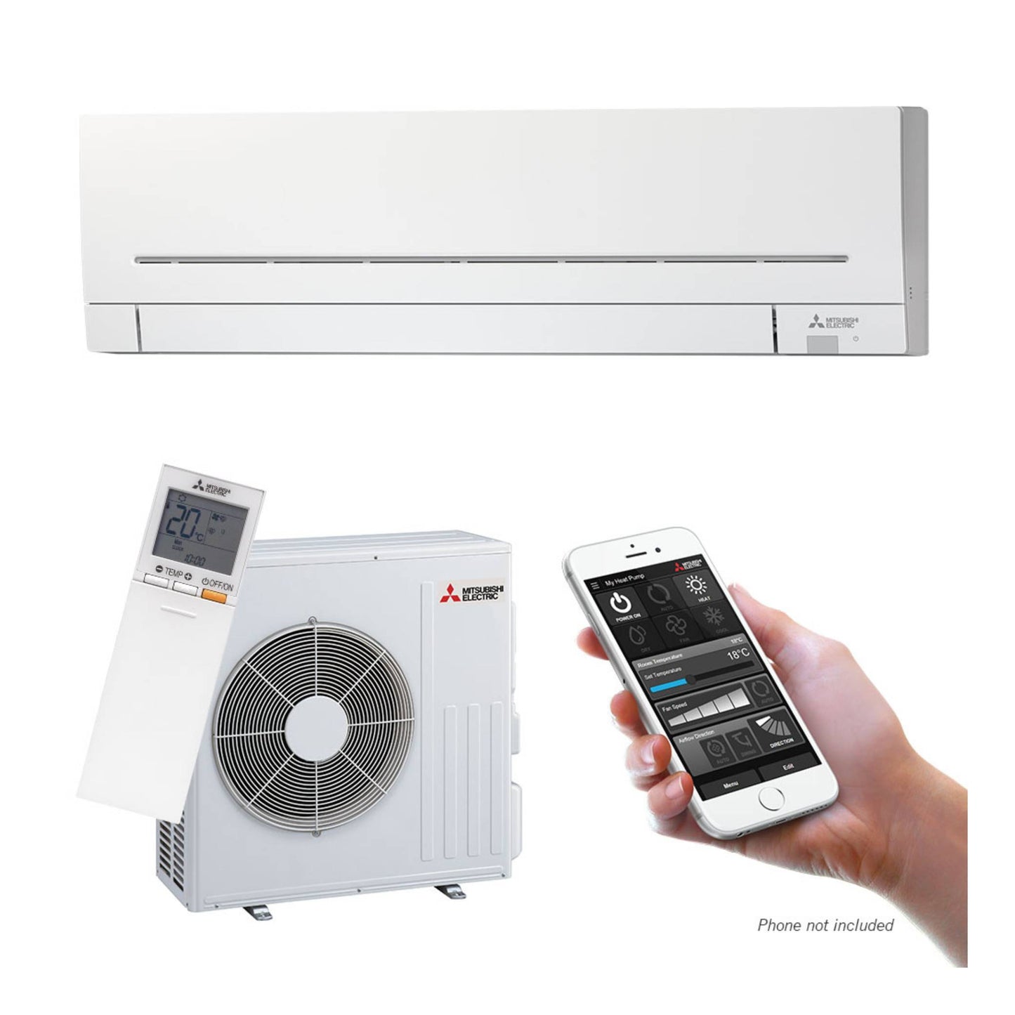 Mitsubishi EcoCore AP Plus High Wall Heat Pump - AVS