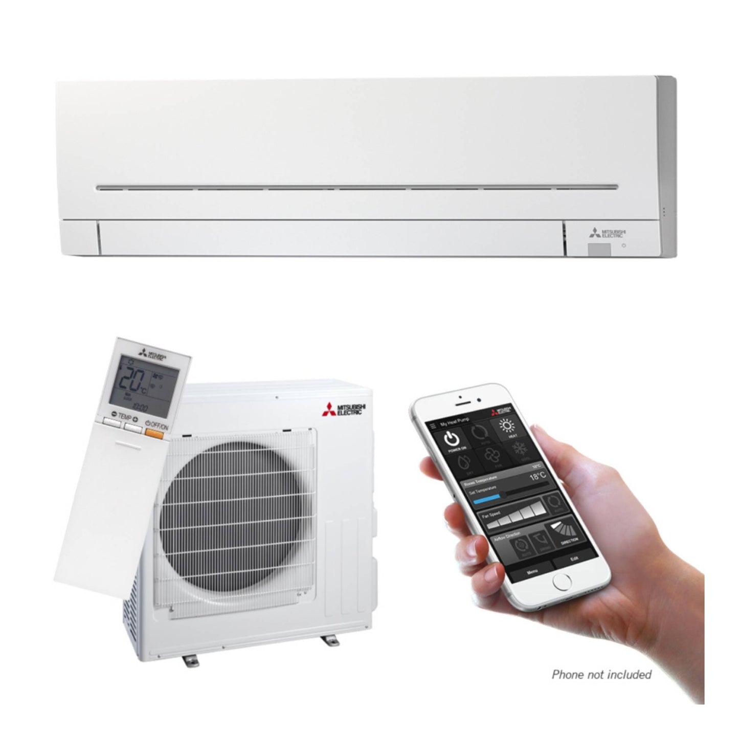 Mitsubishi EcoCore AP Plus High Wall Heat Pump - AVS